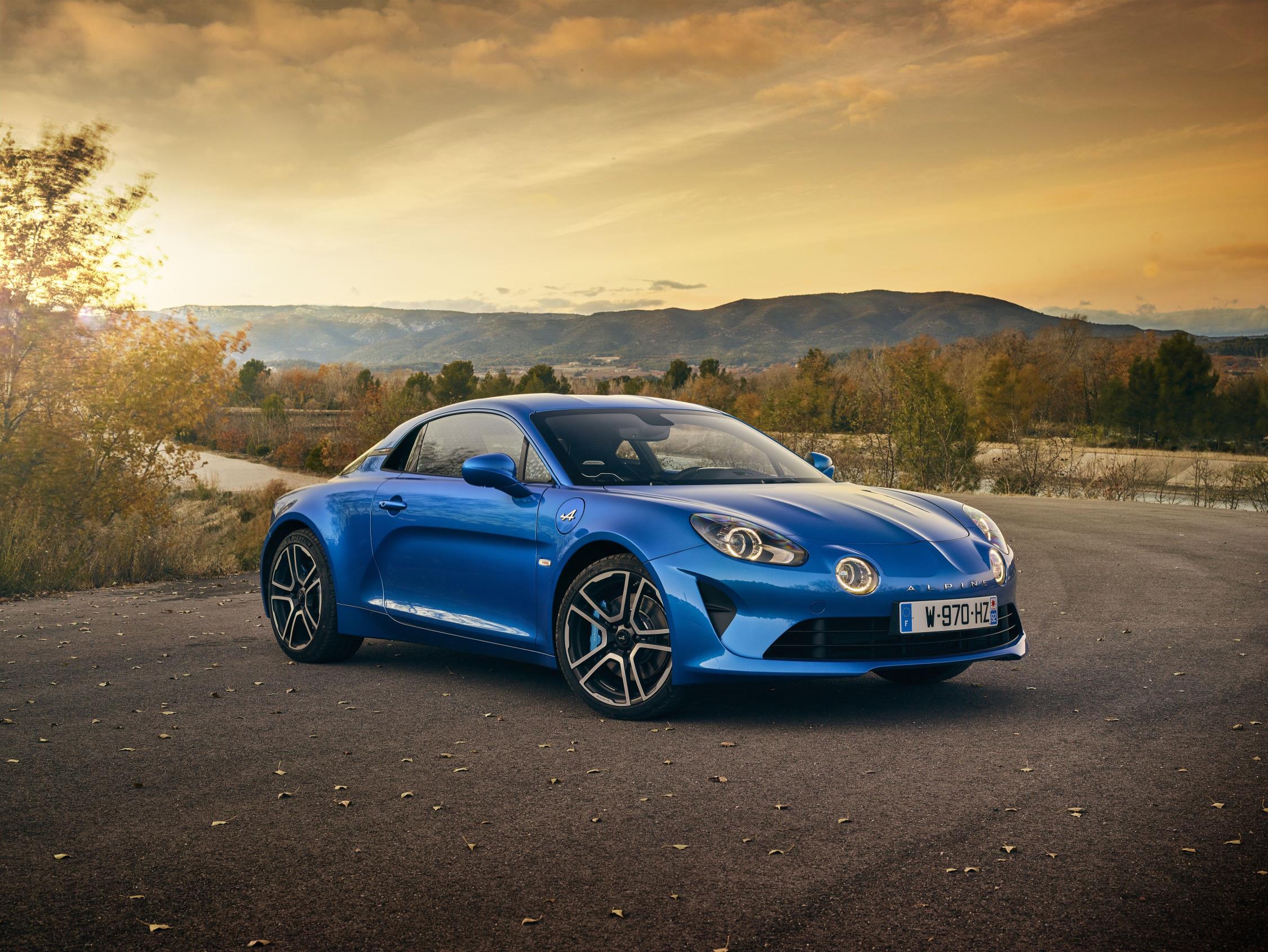 Alpine A110 sports coupé