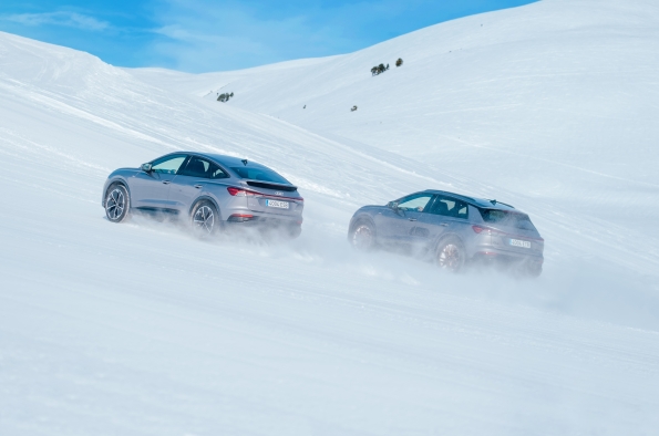 Audi Q4 e tron Snow Challenge 2