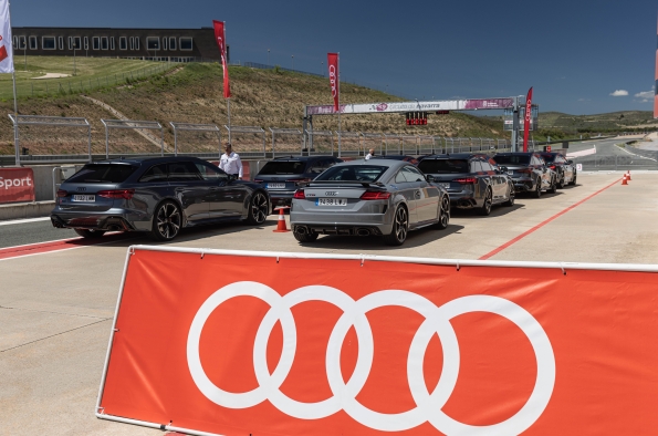 Audi en circuito de Navarra 2