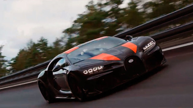 Bugatti Chiron record de velocidad 4