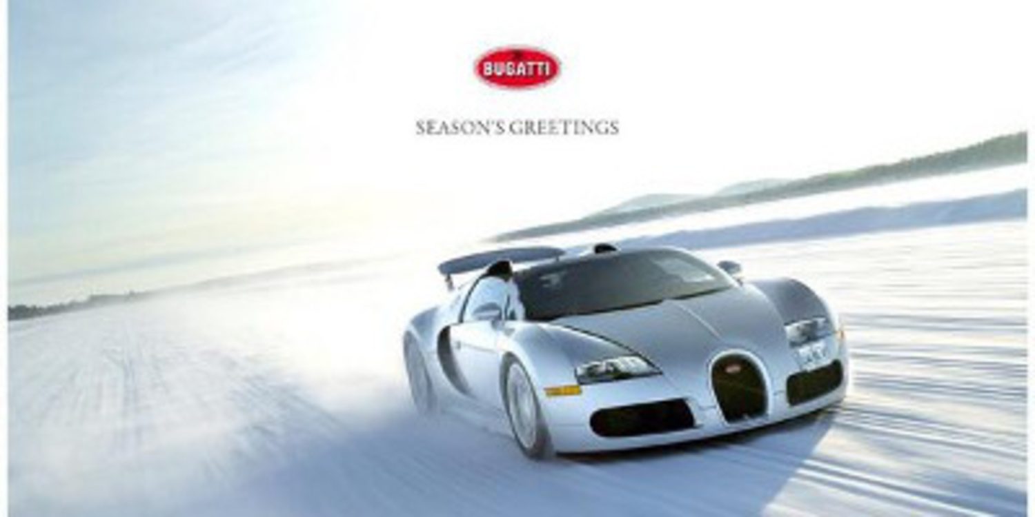 Felicitación Navidad Bugatti