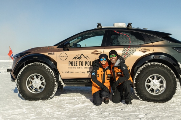 Nissan Ariya North Pole to South Pole 4