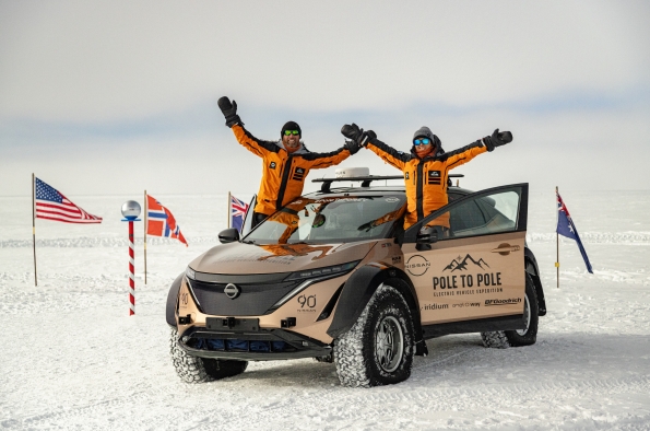 Nissan Ariya North Pole to South Pole 5