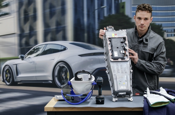 Reparación de baterías de alta tensión Porsche 5