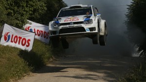 WRC pictures Ogier en Polonia