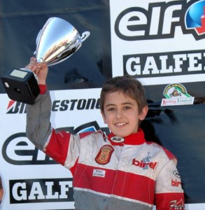 Mikel Azcona Clio victoria de niño