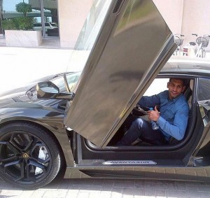 Amir Khan - Lamborghini Aventador