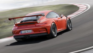 Porsche 911 GT3 RS trasera