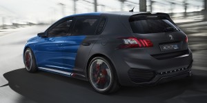 Peugeot 308 R Hybrid lateral trasera