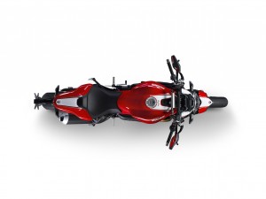 Ducati Monster 1200 R planta roja