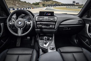 BMW M2 interior frontal