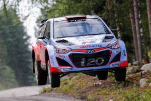 Dani Sordo Hyundai i20 WRC Rally Finlandia