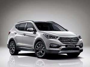 Hyundai Santa Fe lateral frontal