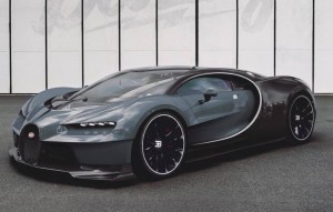 Bugatti Chiron lateral