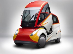 Shell concept car ultra eficiente puertas