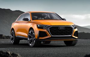 Audi Q8 naranja