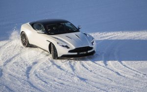 Aston Martin on ice Hokkaido 2