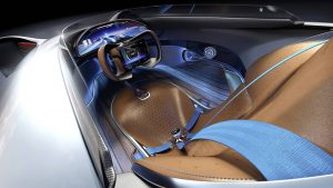 Mercedes-Benz EQ Silver Arrow interior